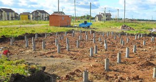 Буронабивной фундамент Глазов. Заказать под ключ цена от 3312 руб/м3