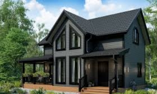 Проекты каркасных домов с террасой от 3567 рублей | Строй-Глз