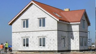 Построить двухэтажный дом из газобетона в Глазове - Строй-Глз от 132457 рублей