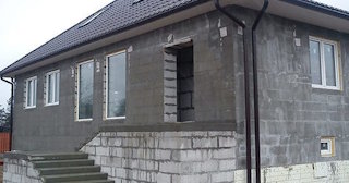 Фасад из газобетона для дома в Глазове - Строй-Глз, качественная отделка от 2038 руб.