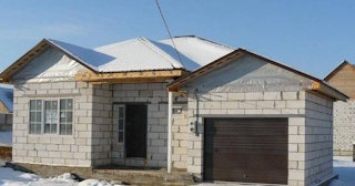 Одноэтажные дома из пеноблоков под ключ в Глазове - от 132457 рублей